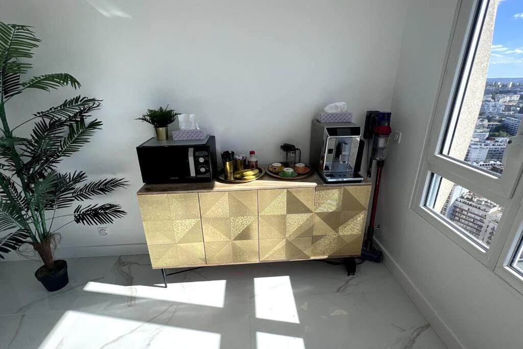 Nice Apartment With Amazing View Of Paris + Parking Exterior foto
