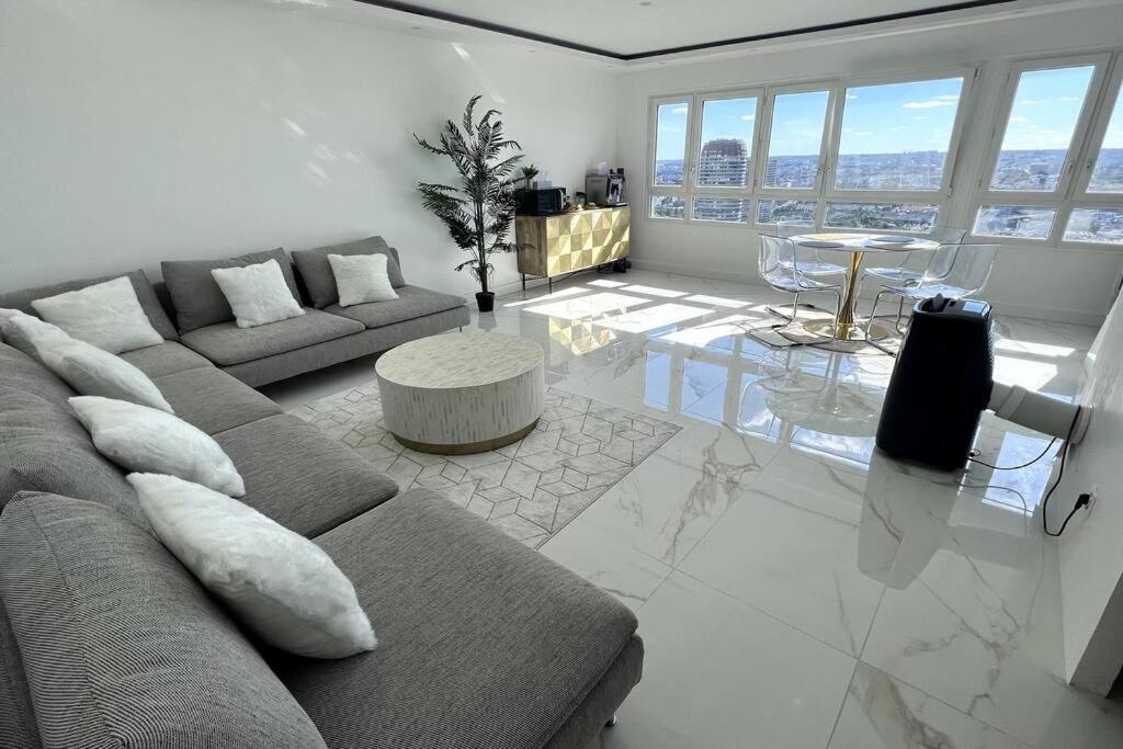 Nice Apartment With Amazing View Of Paris + Parking Exterior foto