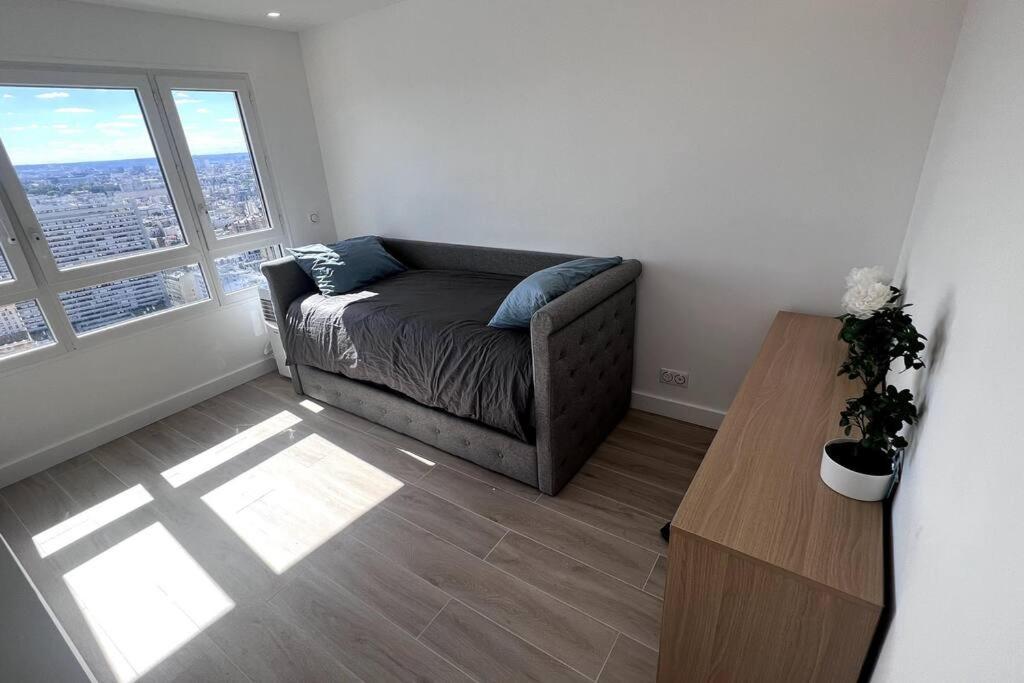 Nice Apartment With Amazing View Of Paris + Parking Exterior foto