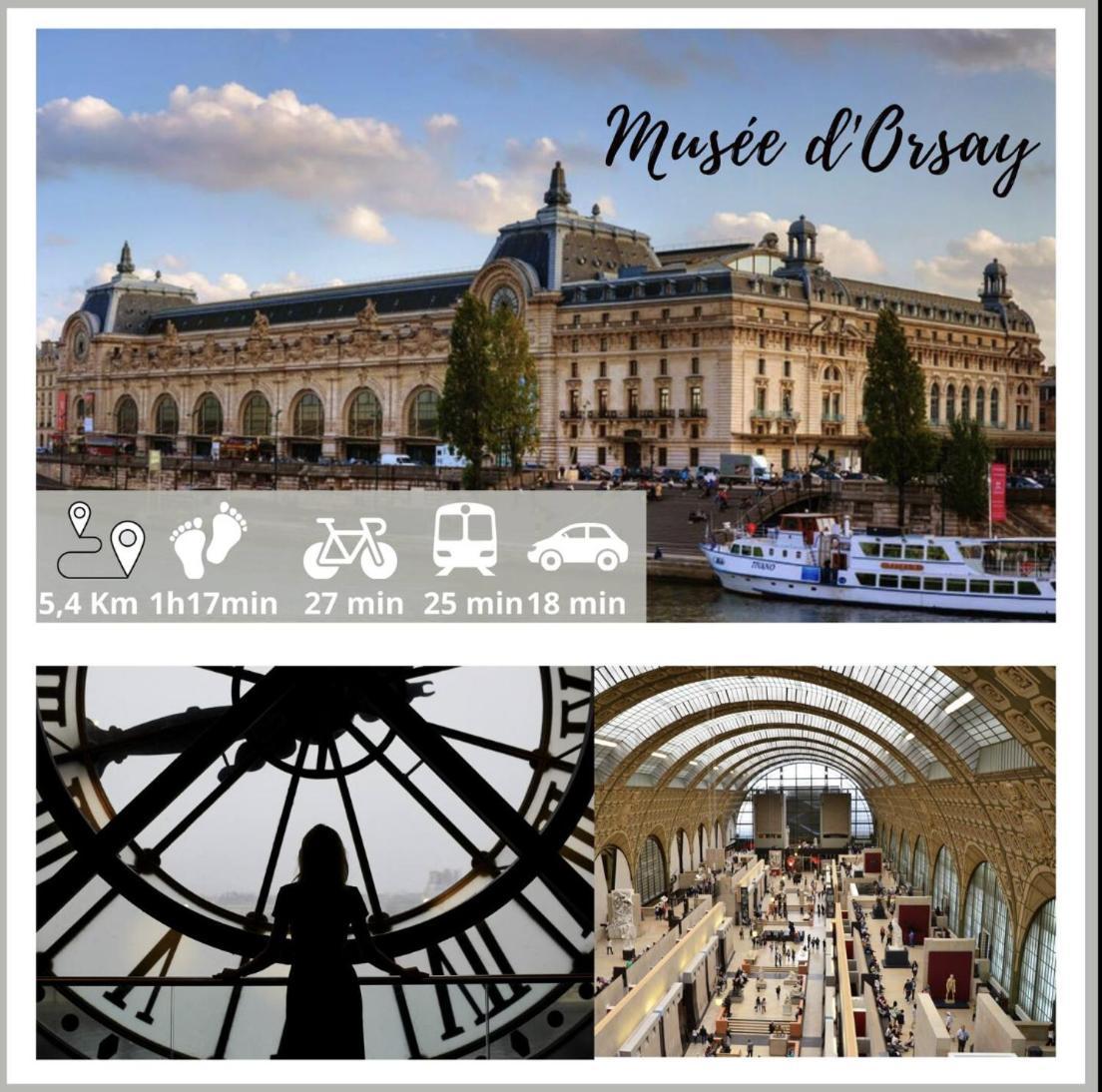 Nice Apartment With Amazing View Of Paris + Parking Exterior foto